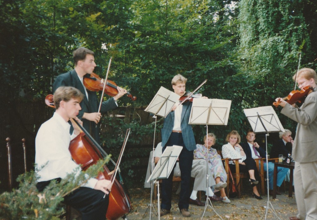 String quartet "Take Five", 1992.